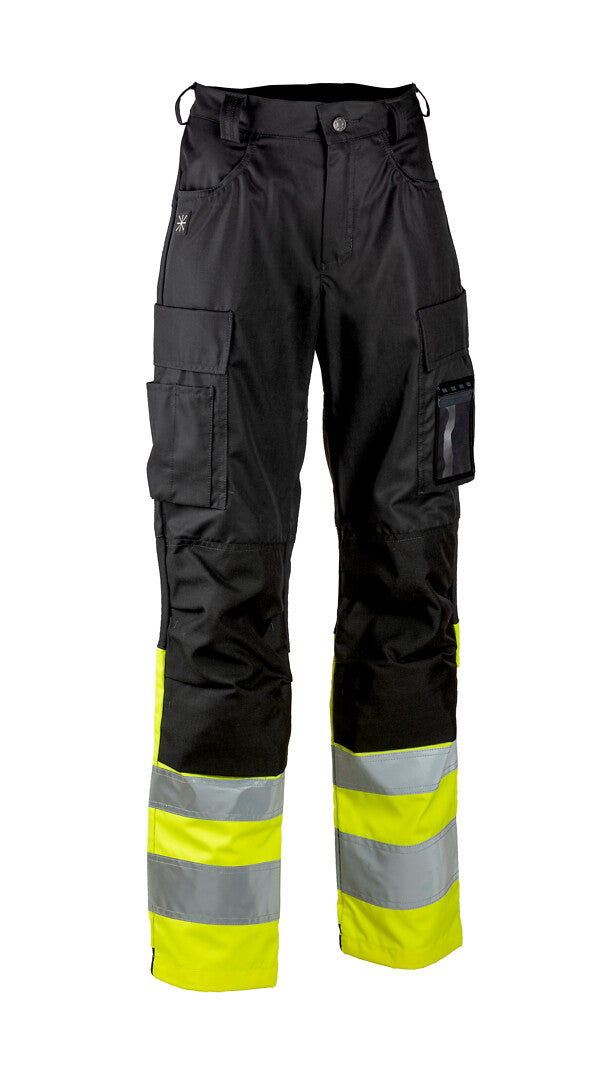 Naisten turvahousut – 6187 - HV-keltainen/Harmaa