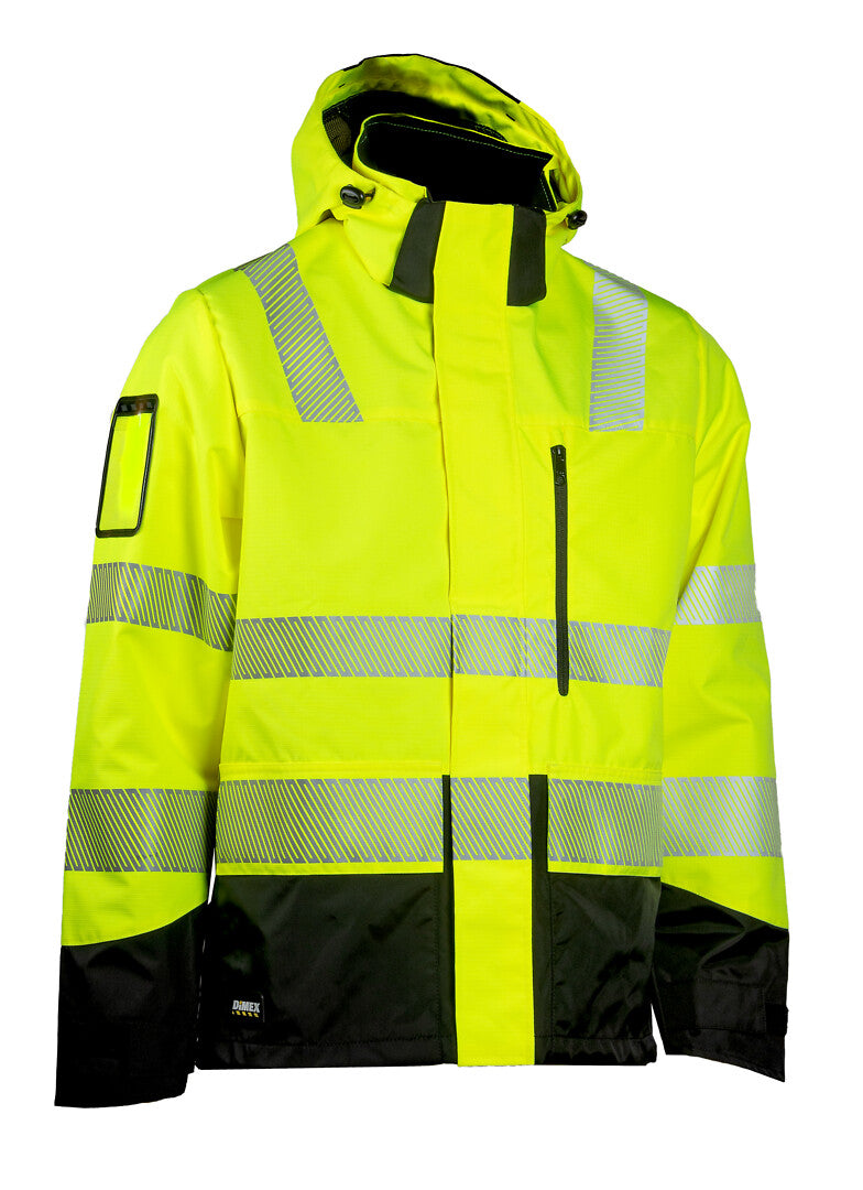Turva kuoritakki – 6148 - HV-keltainen/Musta