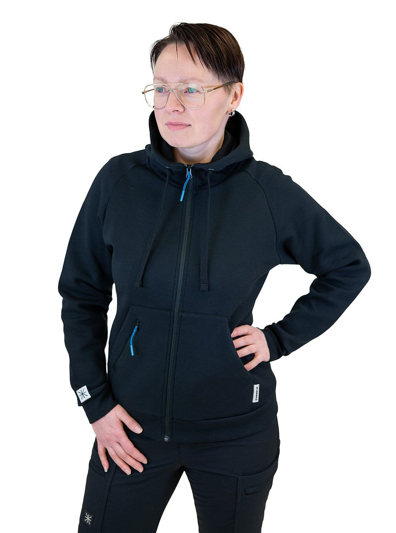 Naisten huppari – 4598 - Musta