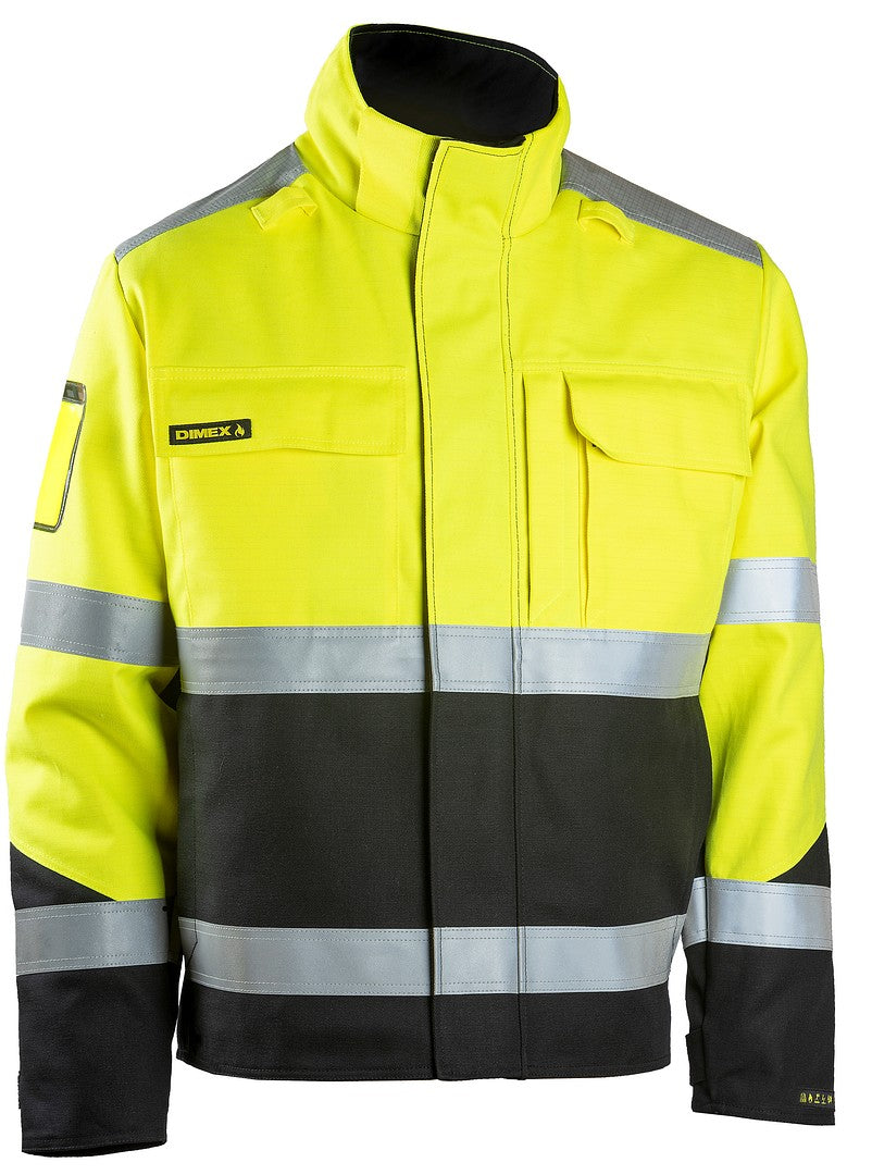 Multi talvitakki – 6435 - HV-keltainen/Musta