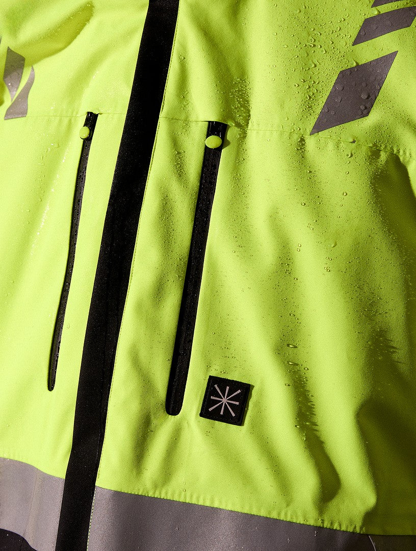 Turva talvikuoritakki – 6196 - HV-keltainen/Musta