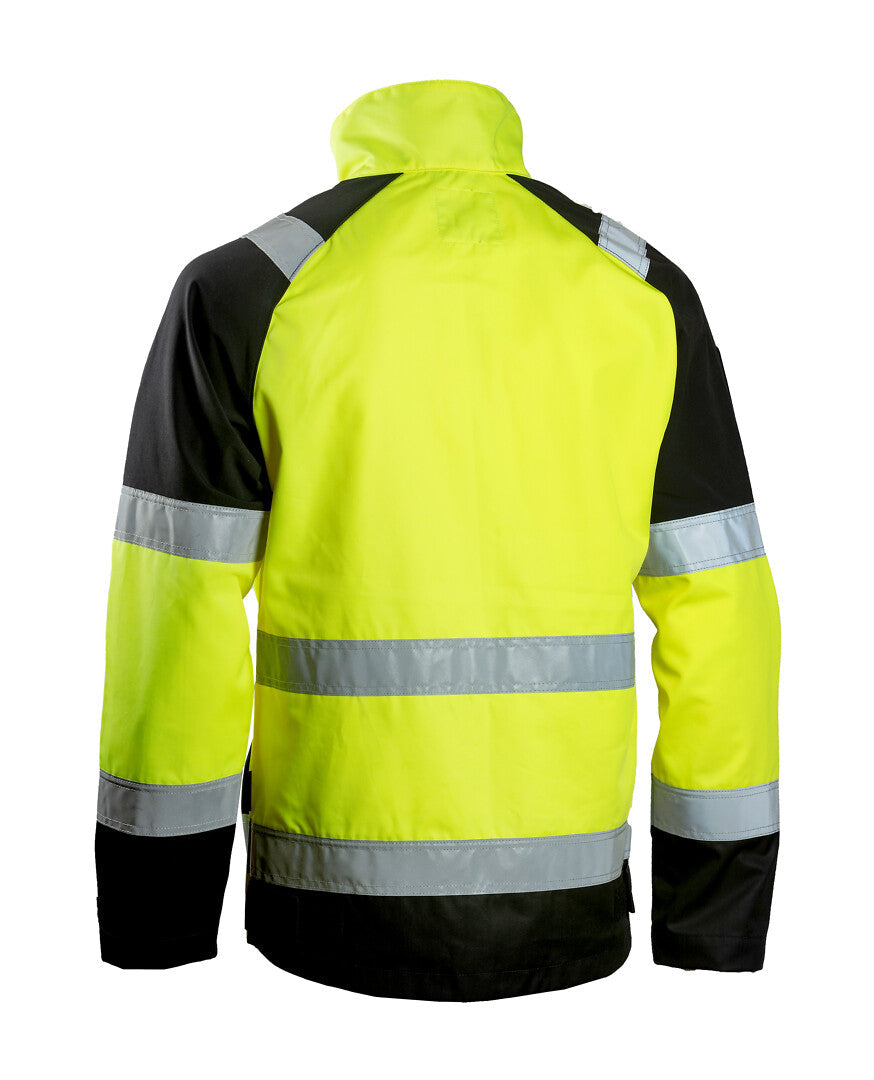 Turva takki – 6192 - HV-keltainen/Musta