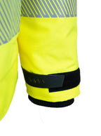 Turva talvikuoritakki – 60591 - HV-keltainen/Musta