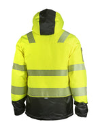 Turva talvikuoritakki – 6151 - HV-keltainen/Musta