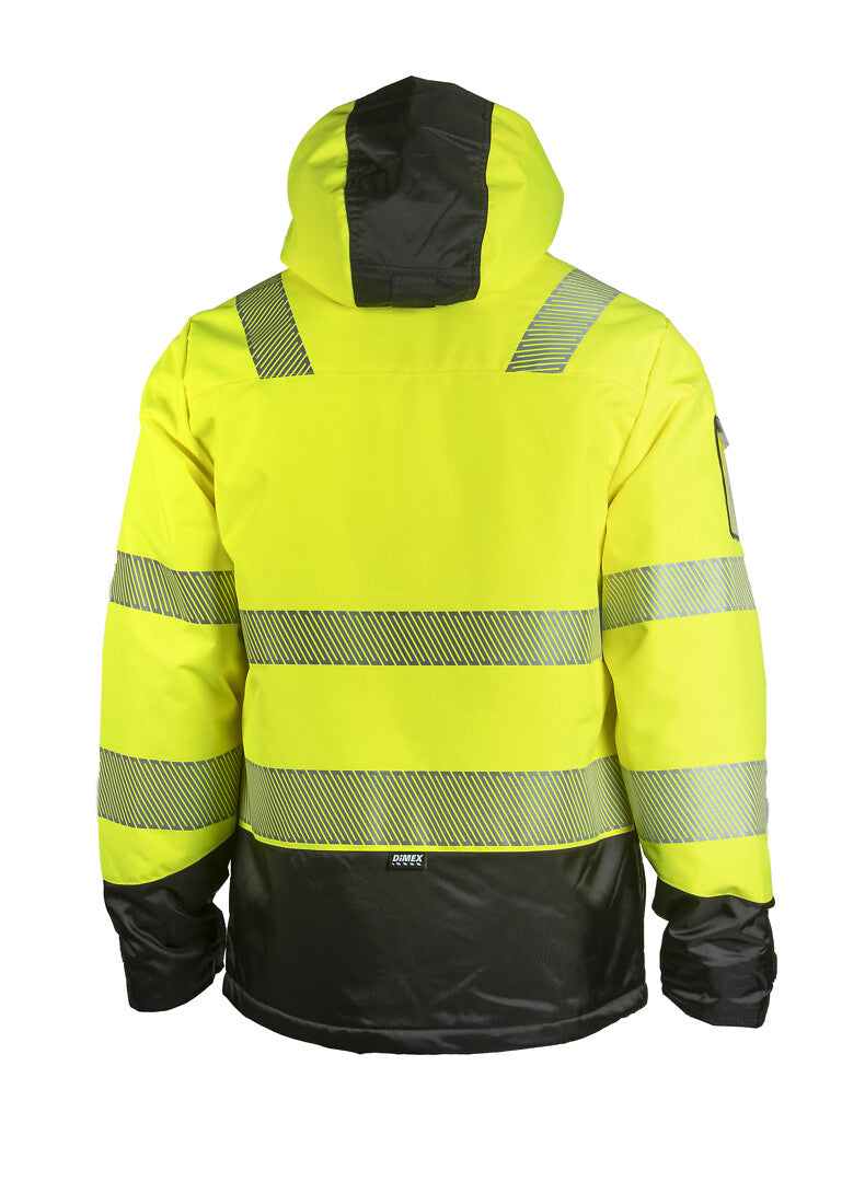 Turva talvikuoritakki – 6151 - HV-keltainen/Musta