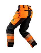 Superstretch turva RT-housut – 6085 - HV-oranssi