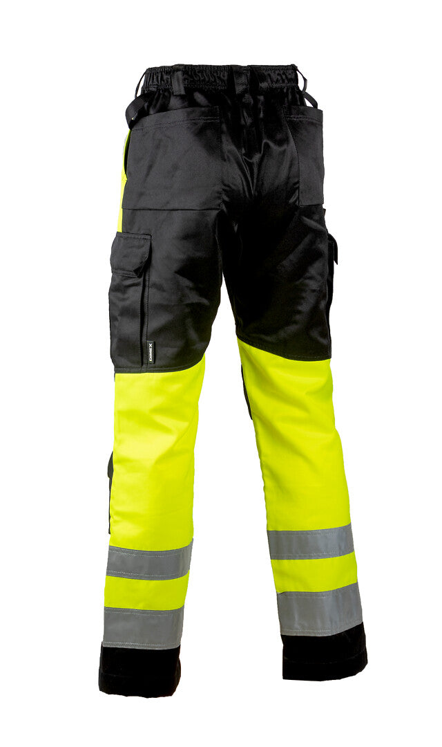 Turvahousut – 6164 - HV-keltainen/Musta