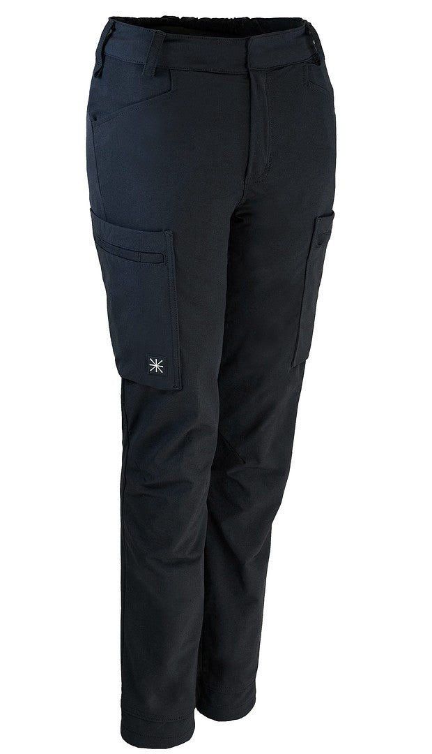 Naisten stretch housut – 6193 - Musta