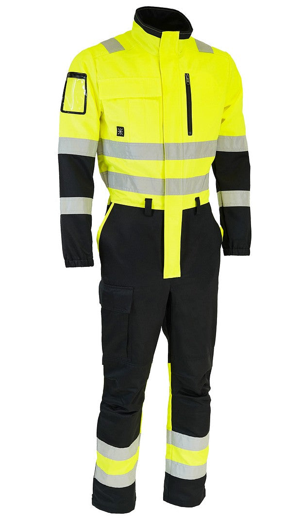 Turva haalari – 6211 - HV-keltainen/Musta