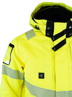 Turva talvikuoritakki – 60591 - HV-keltainen/Musta