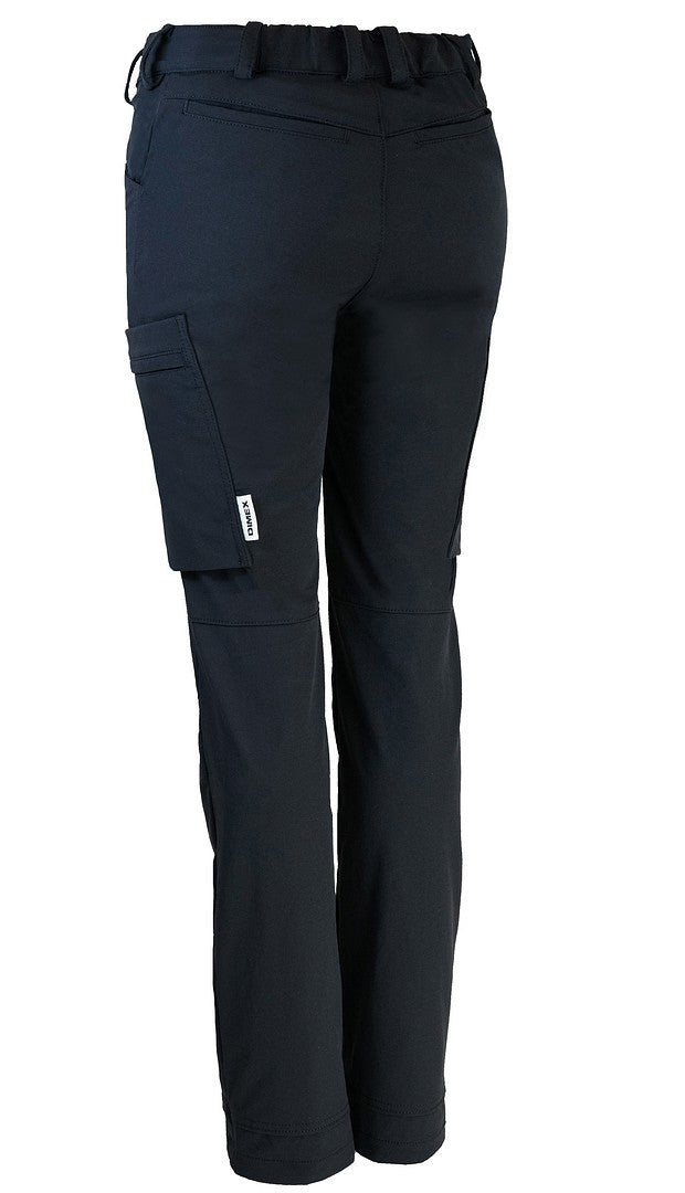 Naisten stretch housut – 6193 - Musta