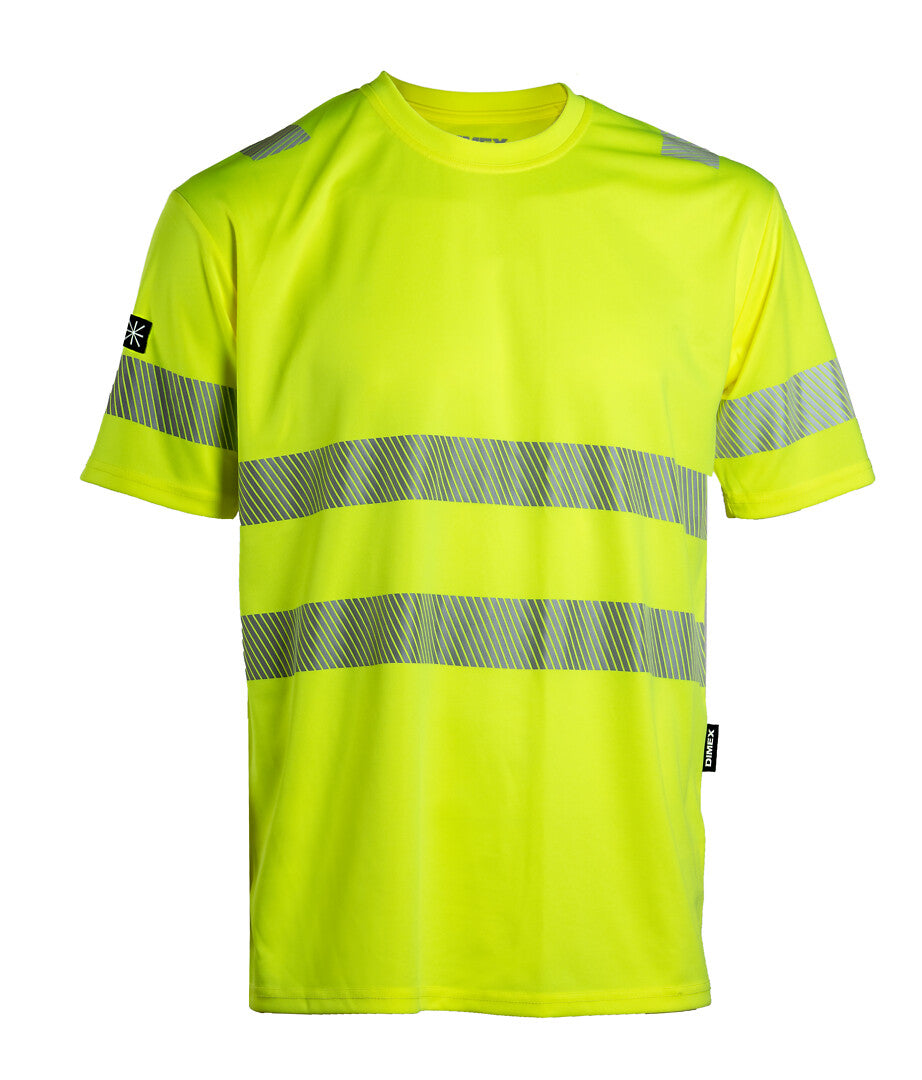 Turva T-paita – 40581 - HV-keltainen