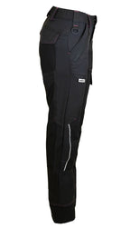 Naisten superstretch-housut – 6080 - Musta/Harmaa