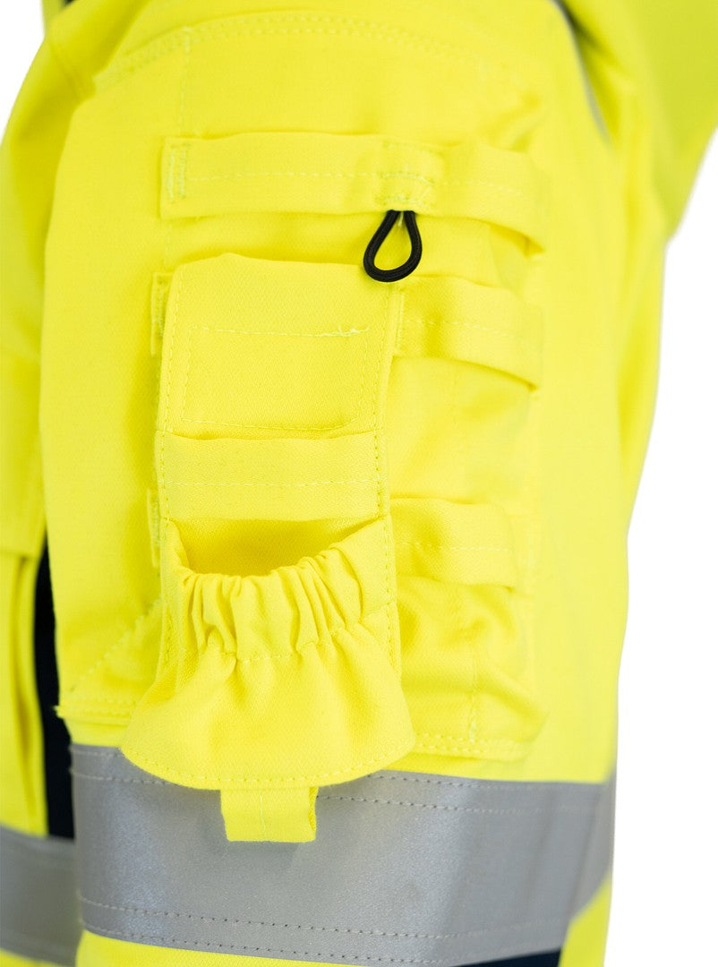 MultiStretch Inherent takki – 6452 - HV-keltainen/Tummansininen