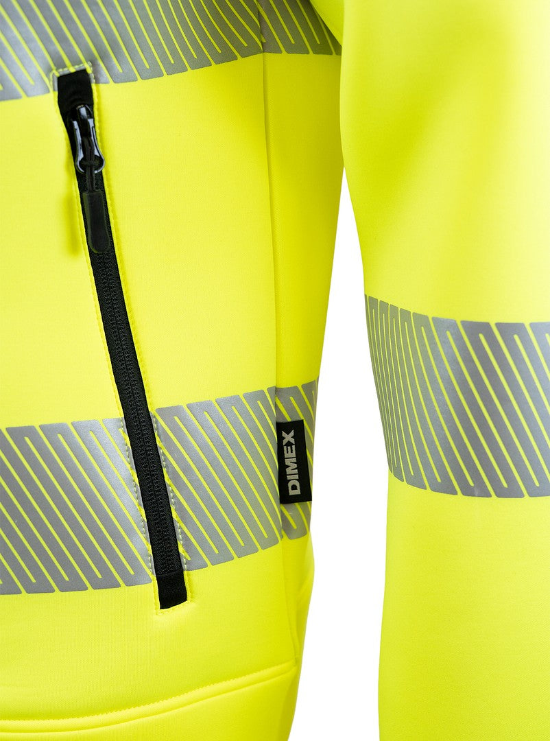 Turva scuba takki – 4569 - HV-keltainen