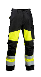 Multi housut – 6432 - HV-keltainen/Harmaa
