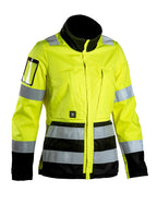Naisten turva takki – 6182 - HV-keltainen/Musta