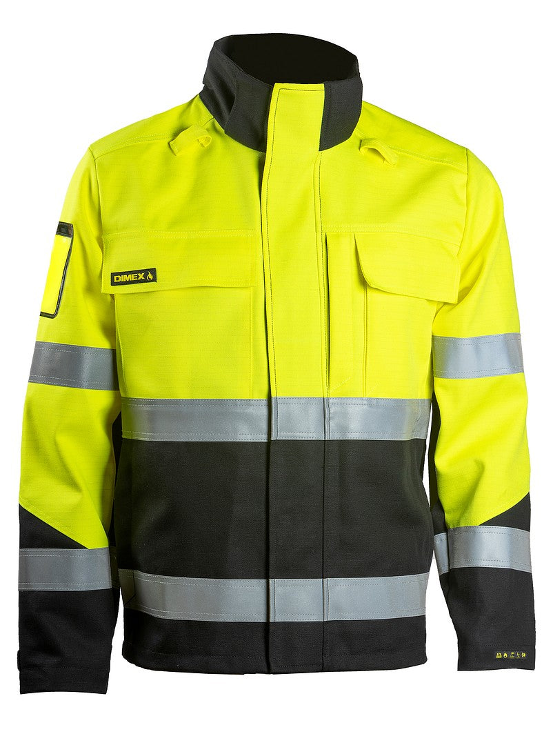 Multi takki – 6431 - HV-keltainen/Musta