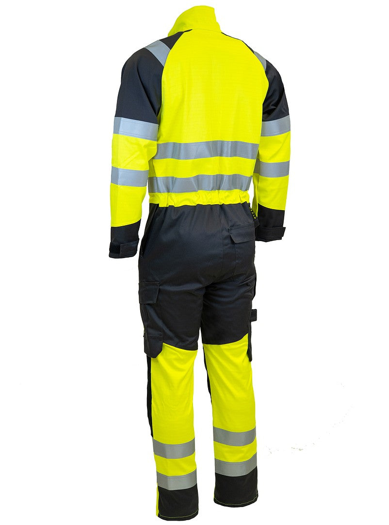 MultiStretch haalari – 6215 - HV-keltainen/Harmaa