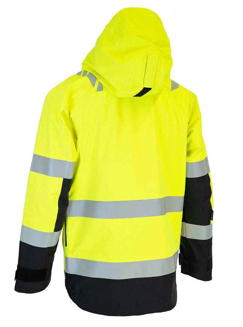 Turva kuoritakki – 6230 - HV-keltainen/Musta