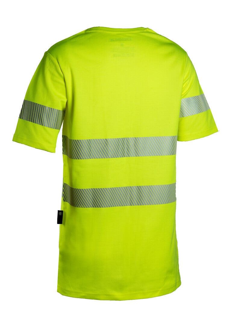 Naisten turva T-paita – 4481 - HV-keltainen