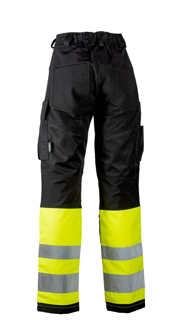 Naisten turvahousut – 6187 - HV-keltainen/Harmaa