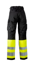 Naisten turvahousut – 6187 - HV-keltainen/Harmaa