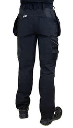 Stretch RT-housut – 60862 - Musta/Harmaa