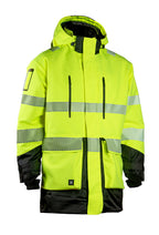 Turva talviparka – 6159 - HV-keltainen/Musta