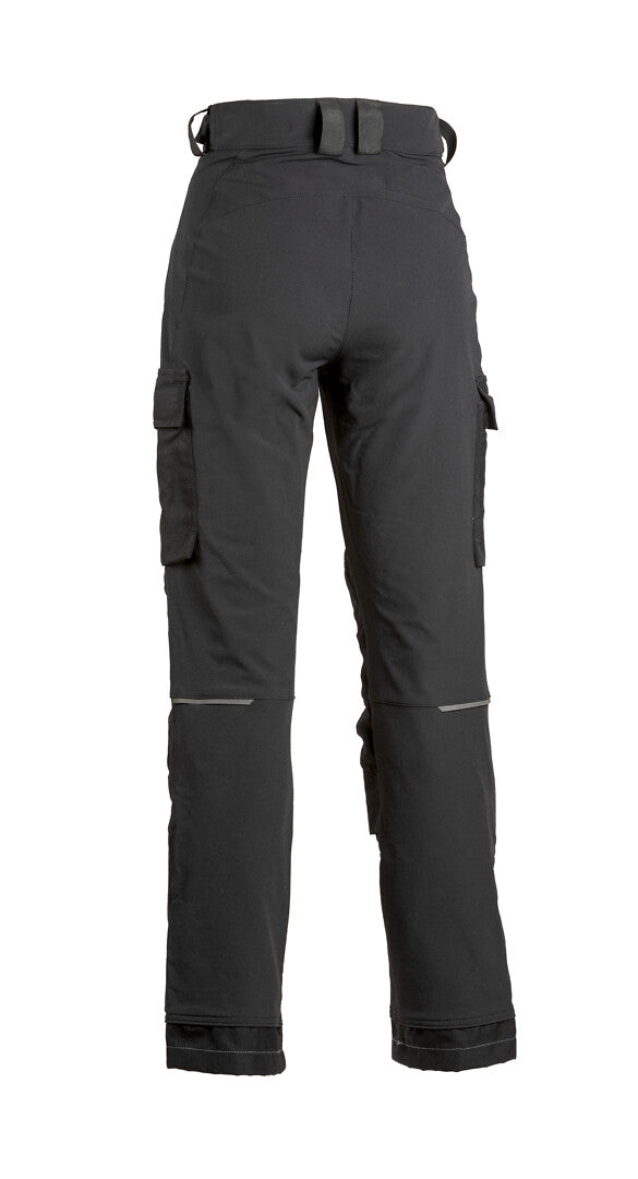 Naisten stretch housut – 6146 - Musta