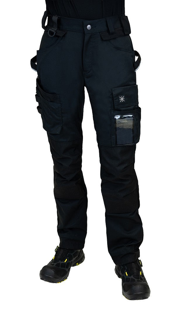 Stretch housut – 6152 - Musta