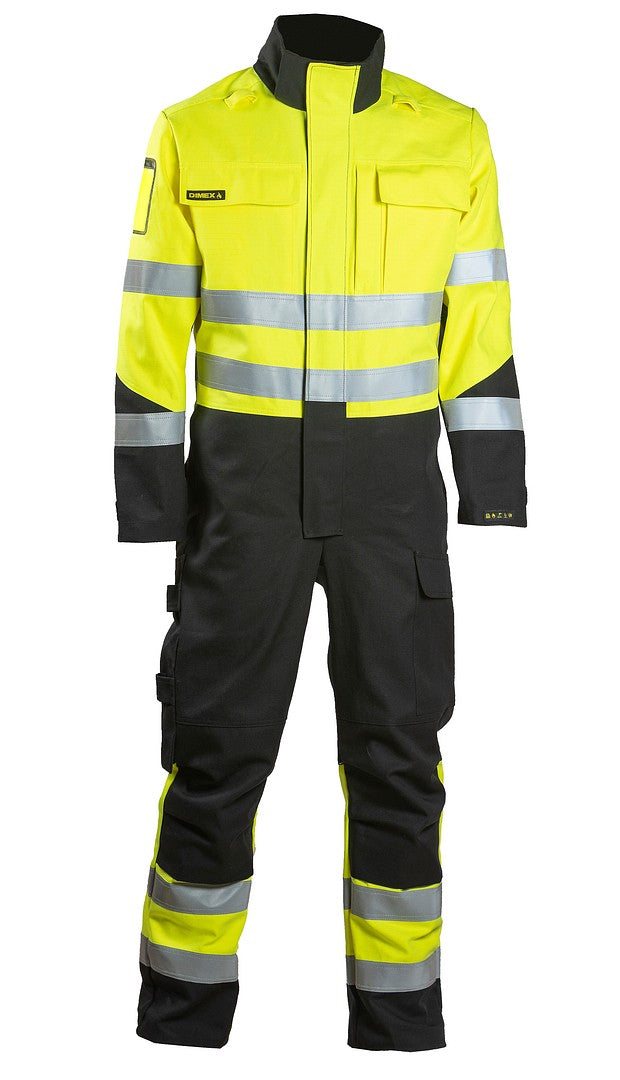 Multi haalari – 6434 - HV-keltainen/Musta