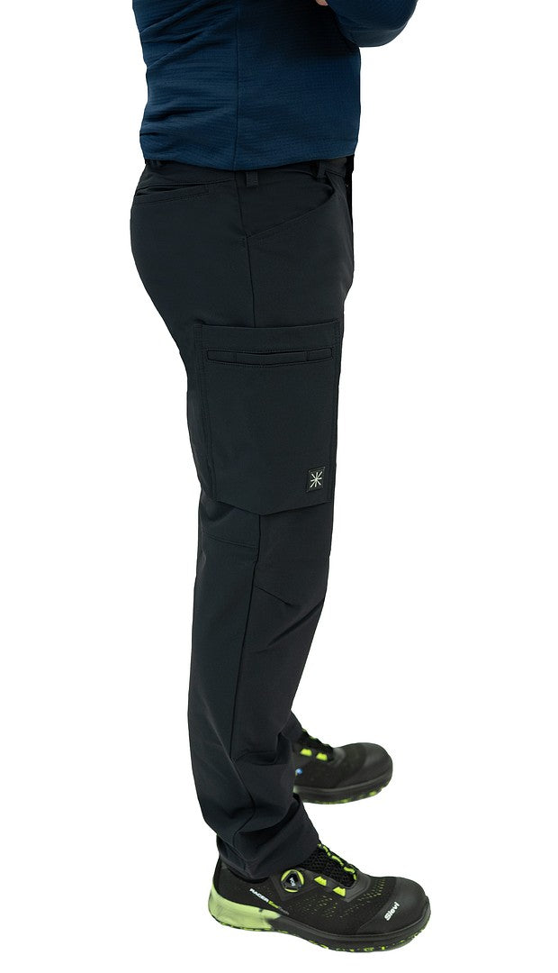 Stretch housut – 6189 - Musta