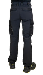 Stretch housut – 6188 - Musta