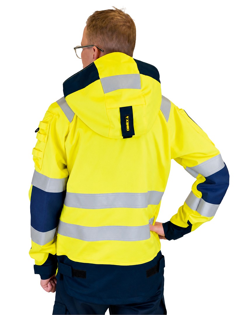 MultiStretch Inherent takki – 6452 - HV-keltainen/Tummansininen