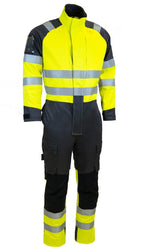 MultiStretch haalari – 6215 - HV-keltainen/Harmaa