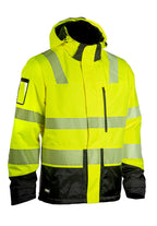Turva talvikuoritakki – 6151 - HV-keltainen/Musta