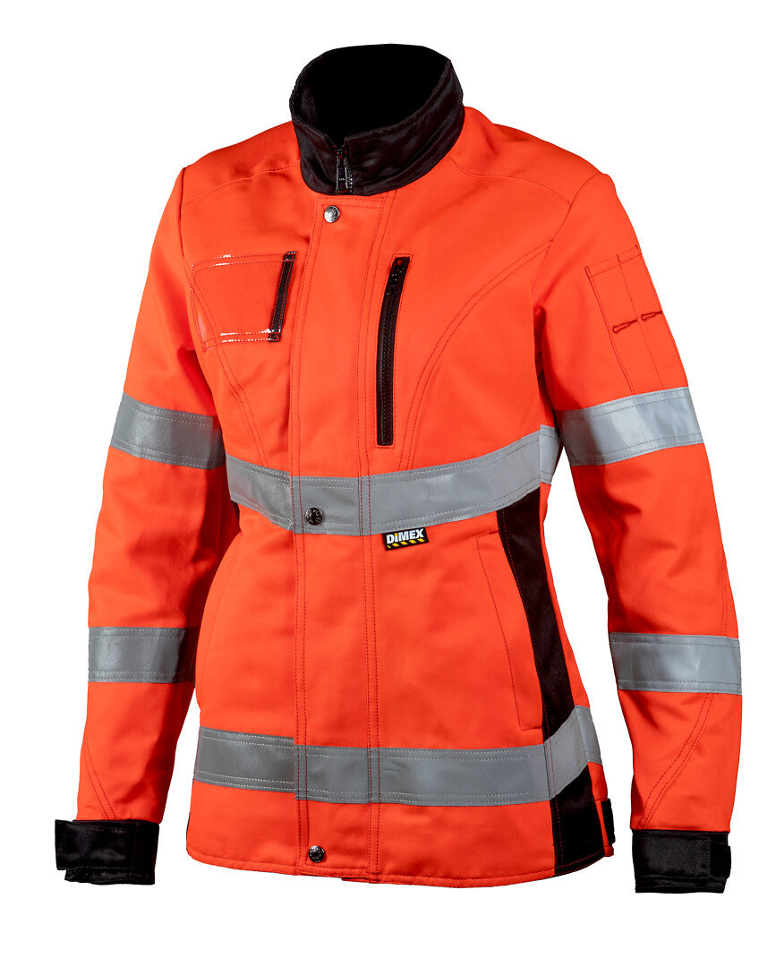 Naisten takki – 6012 - HV-punainen