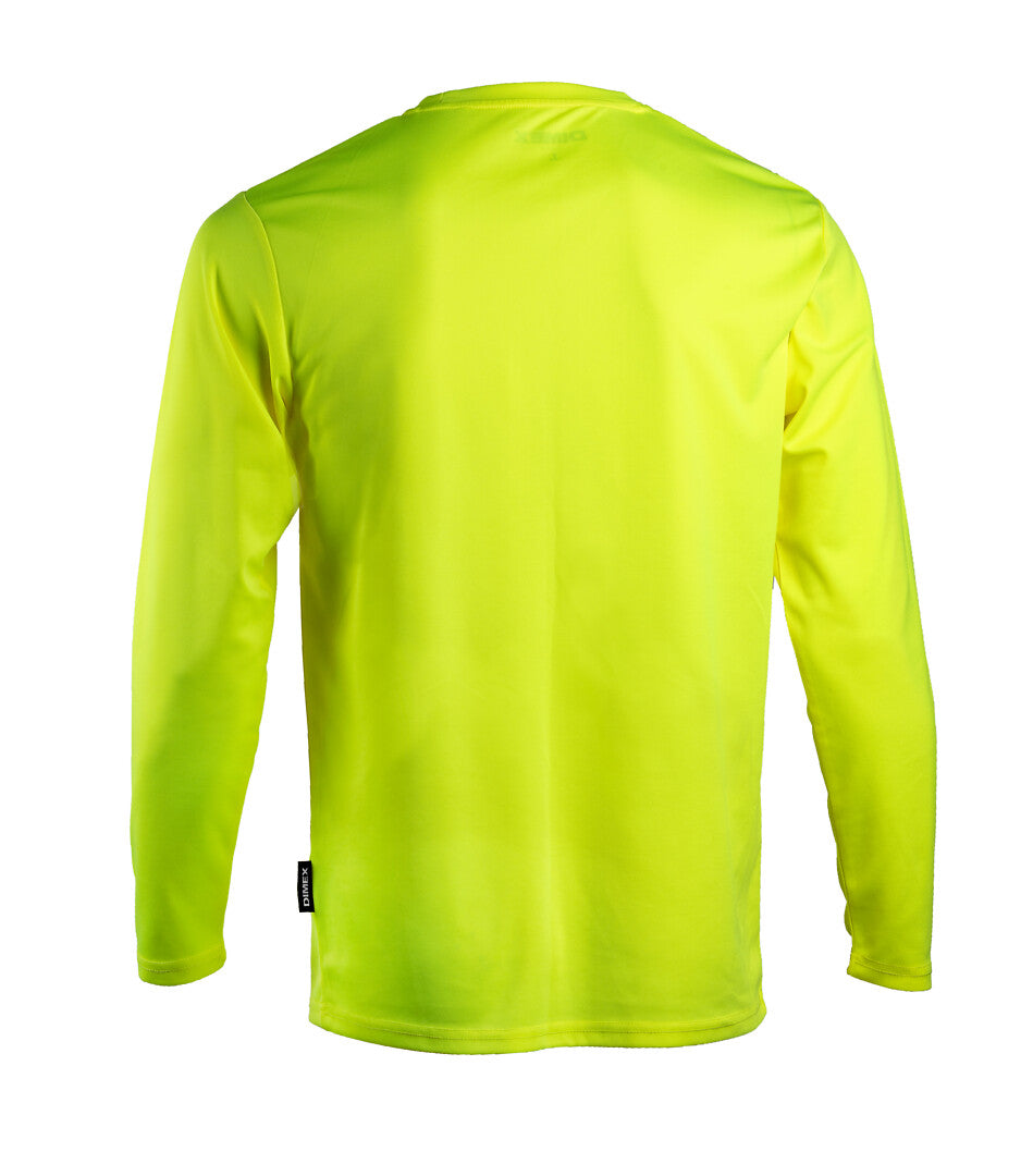 Pitkähihainen T-paita – 4510 - HV-keltainen