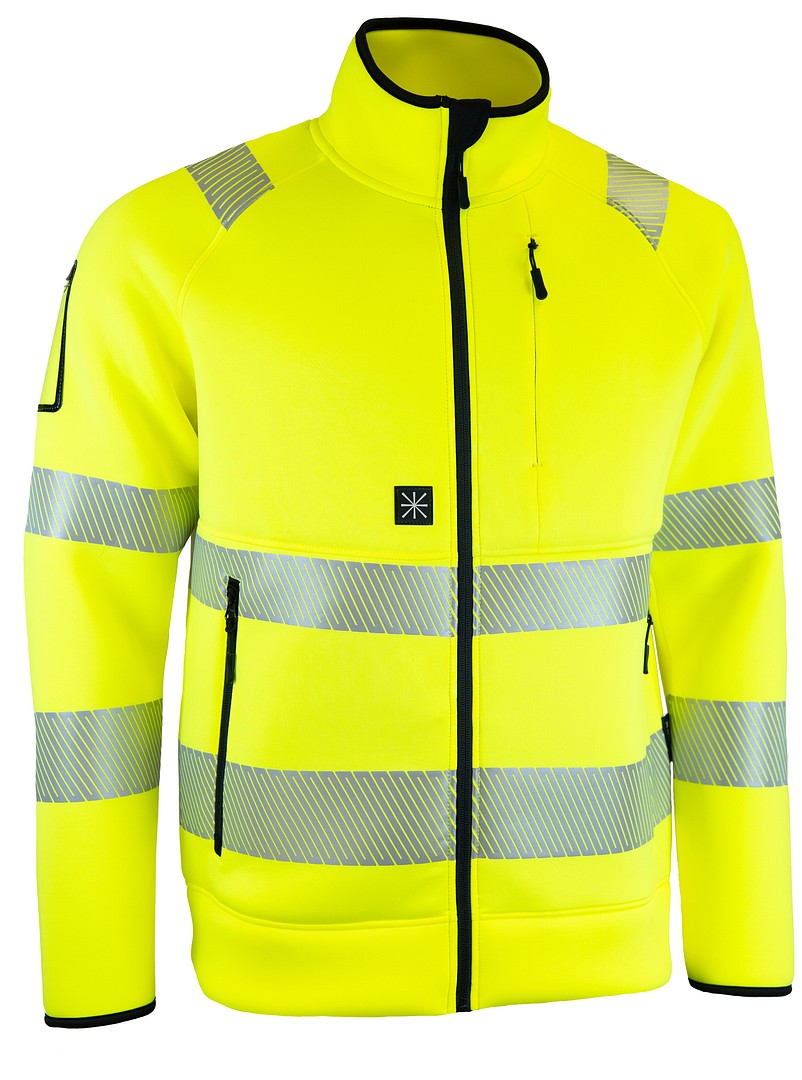 Turva scuba takki – 4569 - HV-keltainen