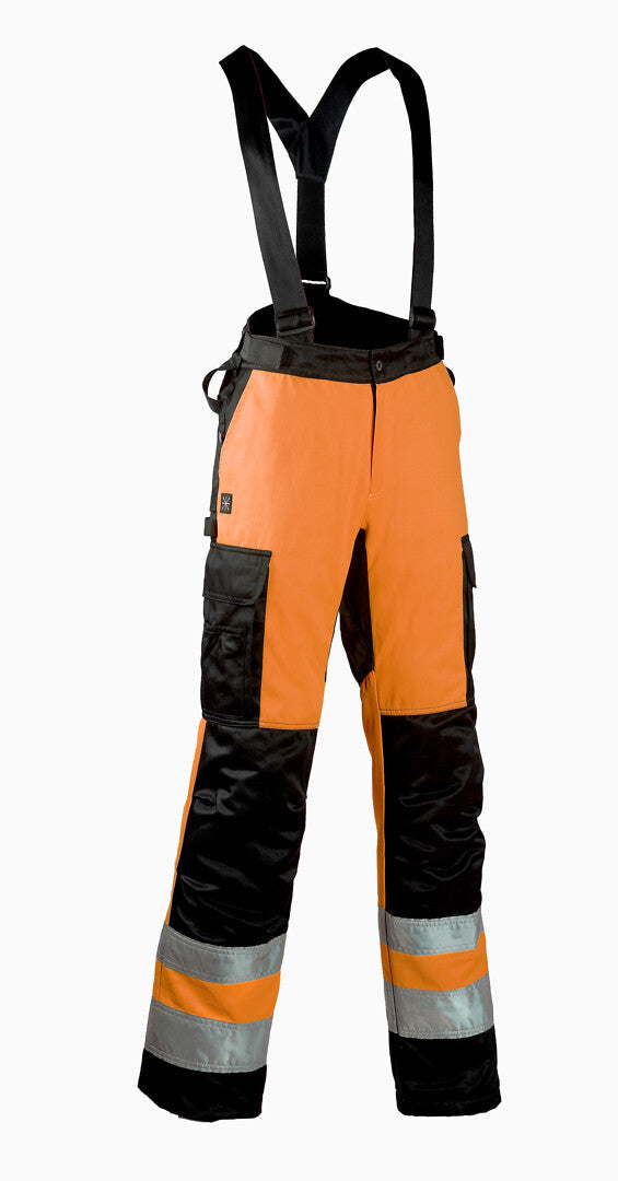 Turva talviolkainhousut – 6176 - HV-oranssi/Musta