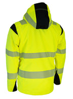 Turva kuoritakki – 6066 - HV-keltainen/Musta