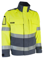 MultiChem takki – 6446 - HV-keltainen/Harmaa