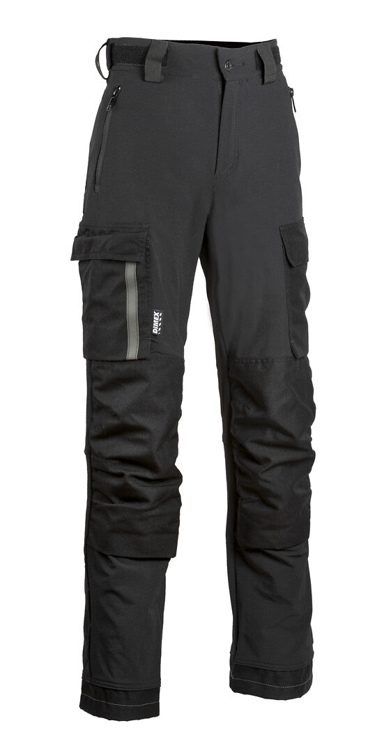 Naisten stretch housut – 6146 - Musta