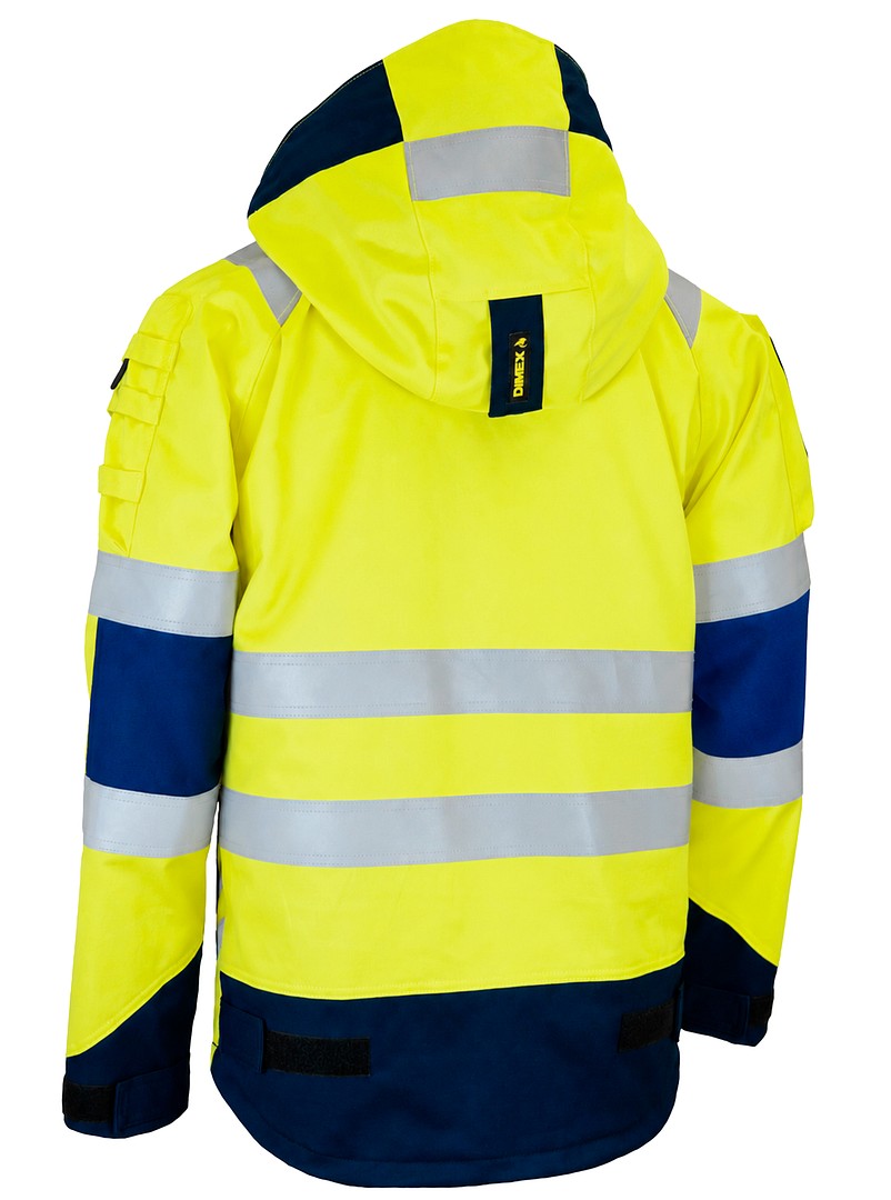 MultiStretch Inherent takki – 6452 - HV-keltainen/Tummansininen