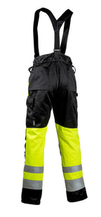 Turva talviolkainhousut – 6176 - HV-keltainen/Musta