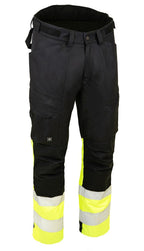 Turva talvihousut – 6228 - HV-keltainen/Musta