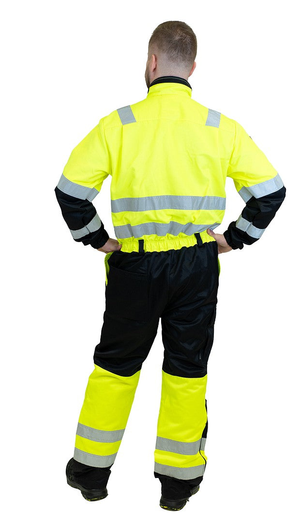 Turva haalari – 6211 - HV-keltainen/Musta