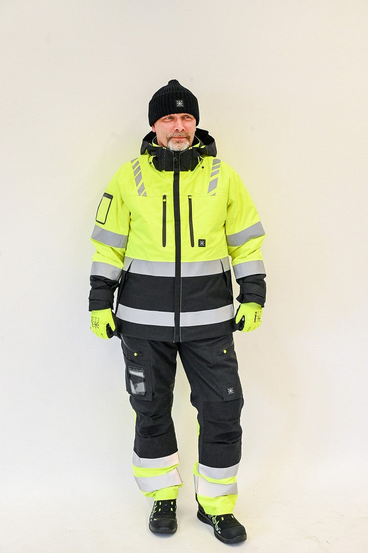 Turva talvikuorihousut – 6197 - HV-keltainen/Musta