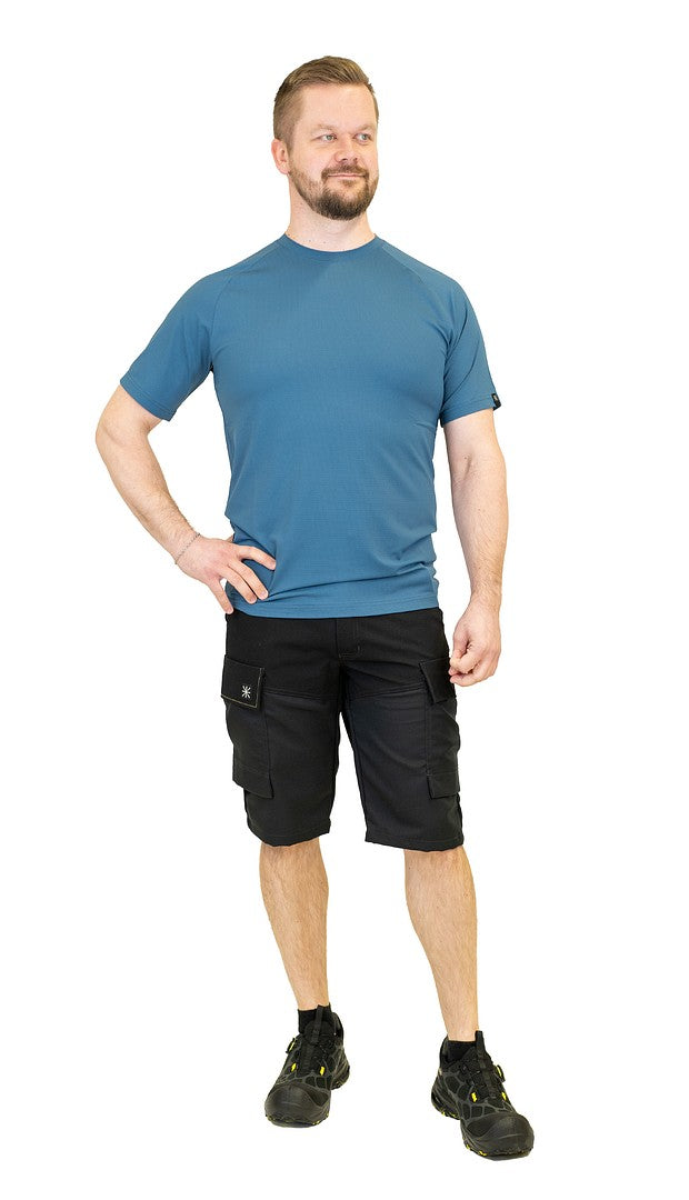Shortsit – 6186 - Musta/Harmaa